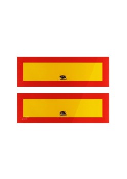 Placute reflectorizante pentru camioane 10x30 cm