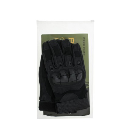 Manusi Tactice cu elemente de protectie, marime XL, cu destinatie Moto, ATV, SSV, QUAD, culoare Neagra