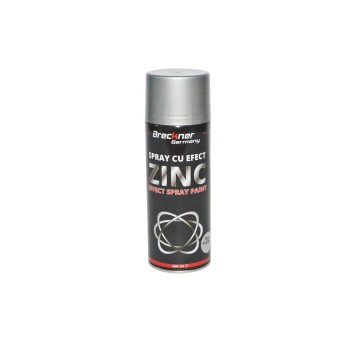 Spray Vopsea Zinc Galvanizare la Rece – Protectie Anticoroziva, 400ml, Rezistenta Industriala