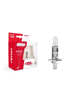 Set becuri cu halogen H1 12V 55W LumiTec SILVER + 100% DUO BOX