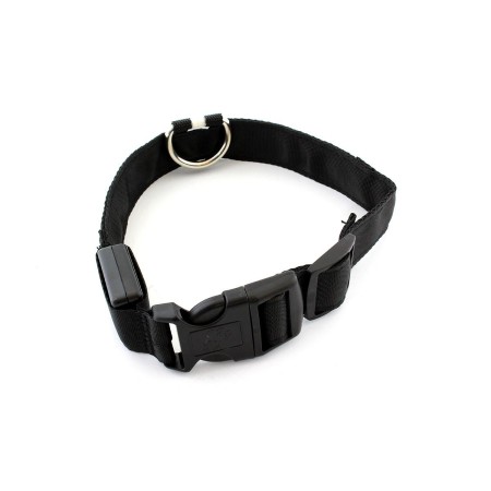 Zgarda iluminata cu LED pentru caine sau pisica, culoare Galben, AVX-AG232B