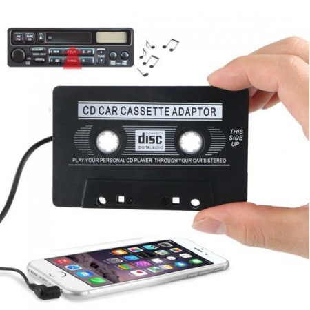 Adaptor auto retro caseta cu mufa jack pentru MP3 URZ0234