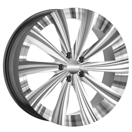 Folie decor jante auto imprimata FJT-38, set 4 bucati, diametru 60 cm, autoadeziva, rezistenta UV si intemperii