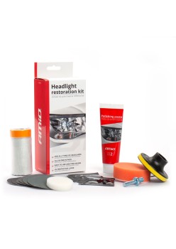 Kit complet pentru lustruire si restaurare faruri, AVX-AM02892