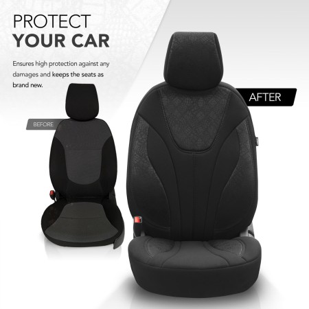 Set huse scaun auto PREMIUM, Universale, nefractionate, OTOM RUBY DESIGN 1201