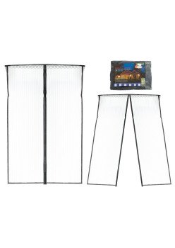 Plasa de tantari magnetica pentru usa, dimensiune 160 x 230 cm