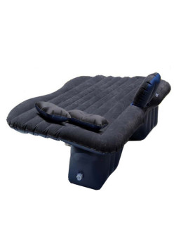 Saltea Autogonflabila pentru calatorii, 130 x 80 cm - Negru