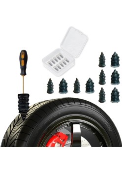 Set 10 stifturi vulcanizatoare pentru repararea rapida a anvelopelor (kit reparatie pana)