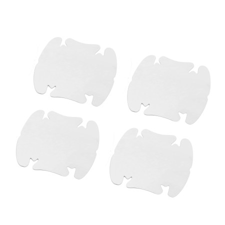 Autocolant manere usa auto protectie zgarieturi, 4 buc., Transparent 