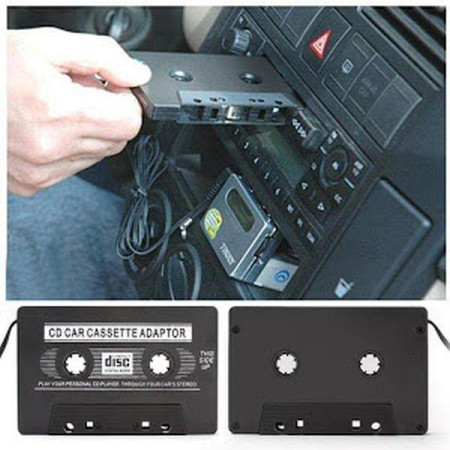 Adaptor auto retro caseta cu mufa jack pentru MP3 URZ0234