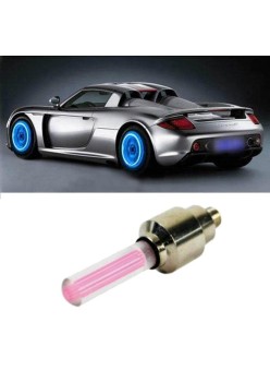 Set 2 Capace Valva cu LED Roz, cu senzor de lumina si miscare