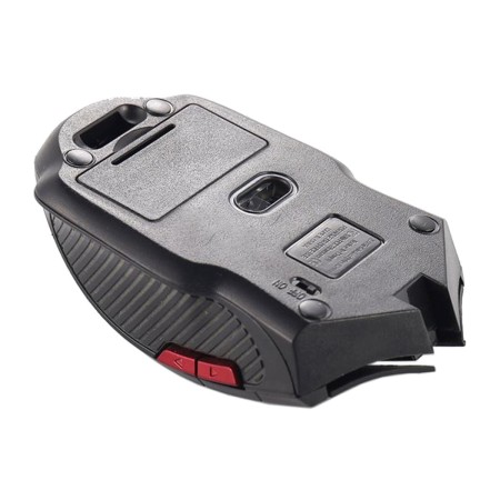 Mouse Optic Gaming Wireless, 1600 DPI, culoare Gold