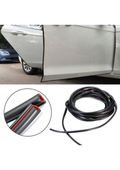 Bandă Decorativă Auto „U” pentru Interior – 15m, Negru Universal, Protecție și Tuning Elegant