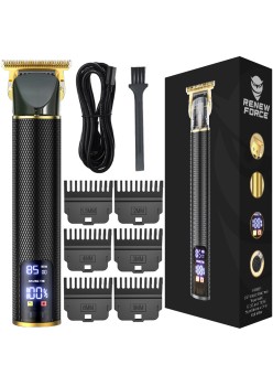 Aparat de tuns barba cu acumulator, trimmer pentru barba sau par cu accesorii incluse, model AVX-WT-YYT-36-1