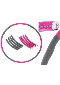 Cerc HOOLA HOOP pentru slabit, diametru 85cm, demontabil