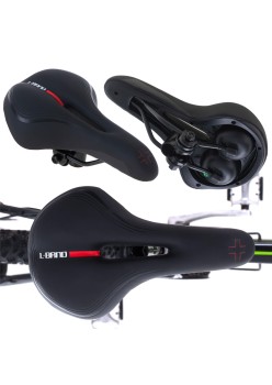 Scaun pentru bicicleta model SPORT, din spuma, culoare Neagra