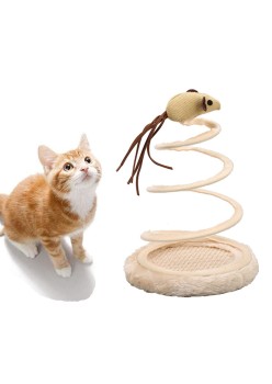 Jucarie interactiva pentru pisici, model Mouse, 15 x 23cm