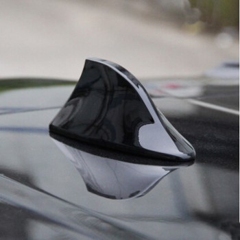 Ornament Auto Tip “Shark Tail” pentru Plafon – Design Sportiv, Negru Lucios, Montaj Rapid
