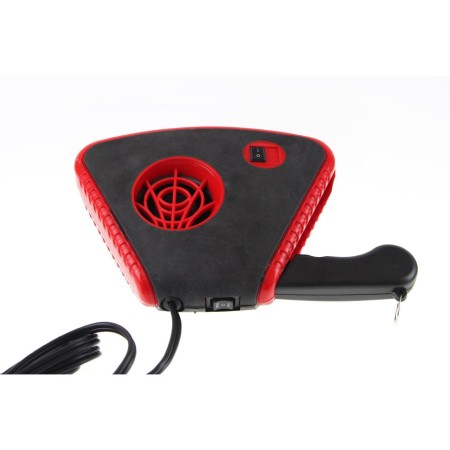 Aeroterma Auto 3in1, pentru ventilatie, incalzire sau dezaburire geam auto, 12V, 150W, cu lanterna