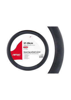 Husa volan neagra model Relax SWC-24-M (37-39cm)