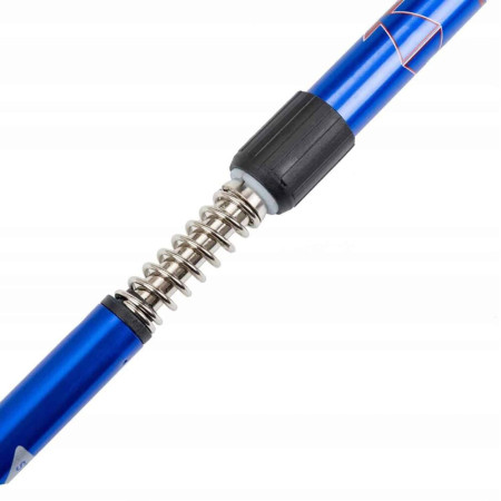Bastoane telescopice 2 buc. sistem Anti-Soc, lungime 63cm/135cm, Albastru