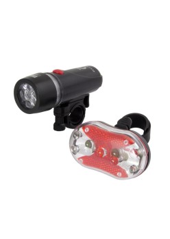 Kit Bicicleta Lampa Frontala LED + Lampa Stop LED, ALPHECCA EOT015