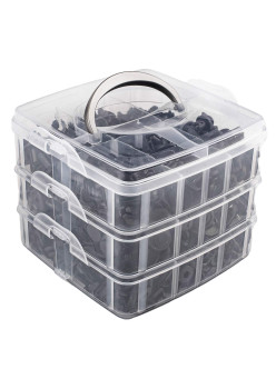 Set cleme - clipsuri reconditionare auto, 620 piese, diferite modele