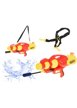 Pistol Lansator de apa pentru copii, model MEGA XXL, volum 2400 ml, dimensiune 60cm