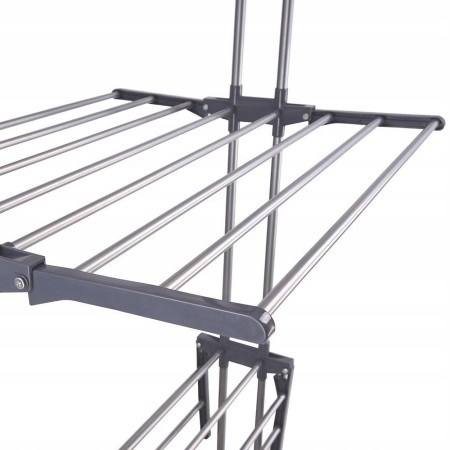 Uscator de rufe vertical, pliabil, cu 3 nivele,  model XXL