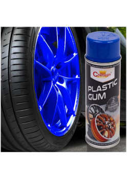 Spray Vopsea Cauciucata pentru Jante, culoare Albastra, 400ml, Champion Color