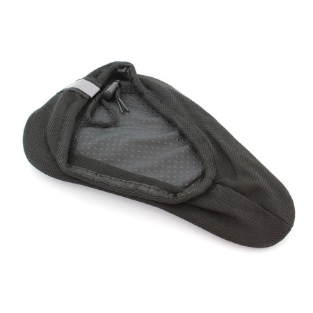 Husa universala neagra cu gel pentru scaunul bicicletei AVX-RW5D