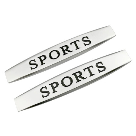 Autocolant Embleme auto metalice, autoadezive, Sports 