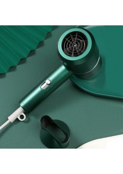 Uscator de par pentru casa sau calatorii, alimentare 220V, culoare Verde, AVX-AG440C