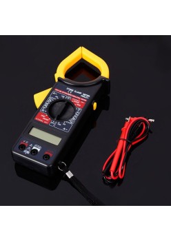 Clampmetru digital cu afisaj LCD, cu husa inclusa (multimetru digital)