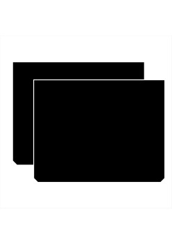Set 2 buc. Aparatori Noroi din cauciuc (45 x 35cm)