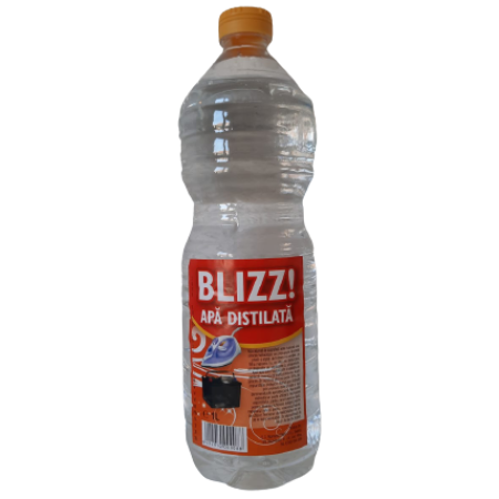 Apa distilata, apa demineralizata, 1l, BLIZZ