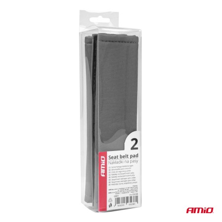 Set 2 perne de protectie pentru centura, culoare Gri Deschis
