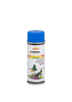 Spray Vopsea Fluorescent 400ml Albastru Champion Color
