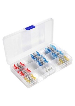 Set 120 tuburi contractabile, premium, transparente