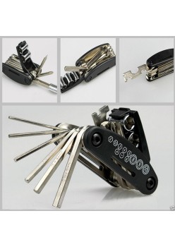 Set de chei pentru reparatie biciclete 16in1, AVX-RW8A