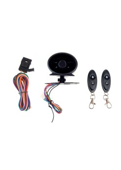 Sistem Alarma auto MINI cu  doua telecomenzi