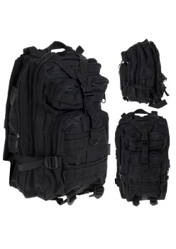 Rucsac Tactic Militar, culoare NEGRU, capacitate 25l