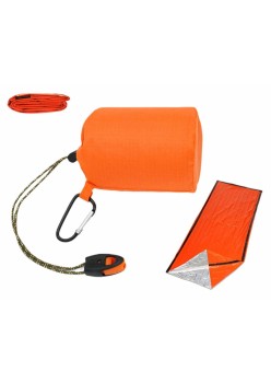 Sac de dormit termic model MINI pentru turism, alpinism, salvare, dimensiune 213 x 91 cm
