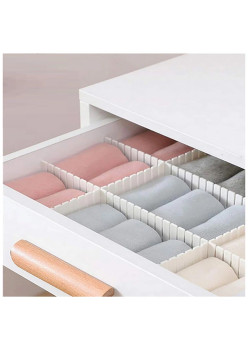 Set 4 buc. Separator Organizator pentru sertare, dimensiuni 47 x 7 cm