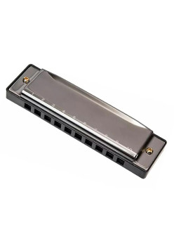 Muzicuta metalica pentru copii, lungime 10,5 cm