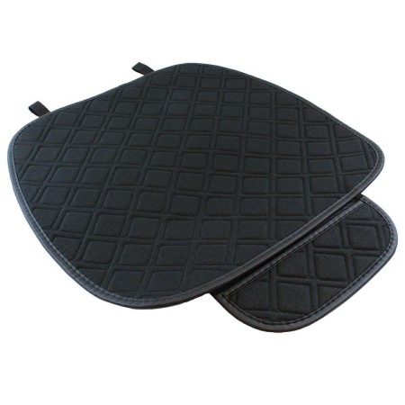 Husa Confortabila de protectie scaun sofer, foarte rezistenta, cu perforatii pentru aerisire si buzunar, culoare Neagra