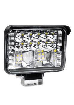 Proiector LED pentru Off-Road, ATV, SSV, putere 54W, culoare 6500K, tensiune 9-36V, dimensiuni 80 x 110 x 60 mm