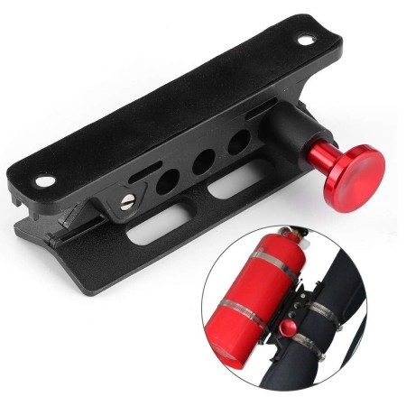 Suport universal pentru Extinctor, Stingator, cu prindere pe rollbar sau cabina, destinatie ATV, SSV, UTV, Off-Road