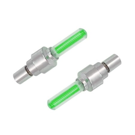 Set 2 Capace Valva cu LED Verde, cu senzor de lumina si miscare