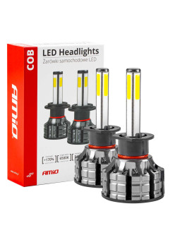 Instalatie LED COB 2Side AMiO, compatibil H1, destinat competitiilor auto sau off-road